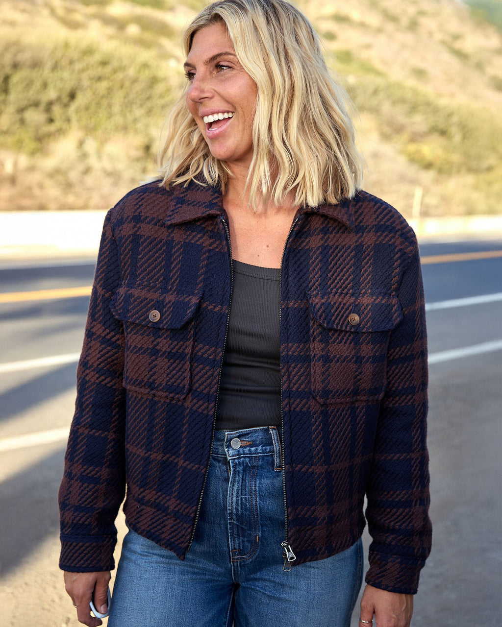 Cloud Weave Bomber