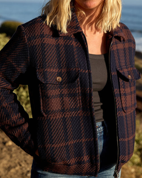 Cloud Weave Bomber
