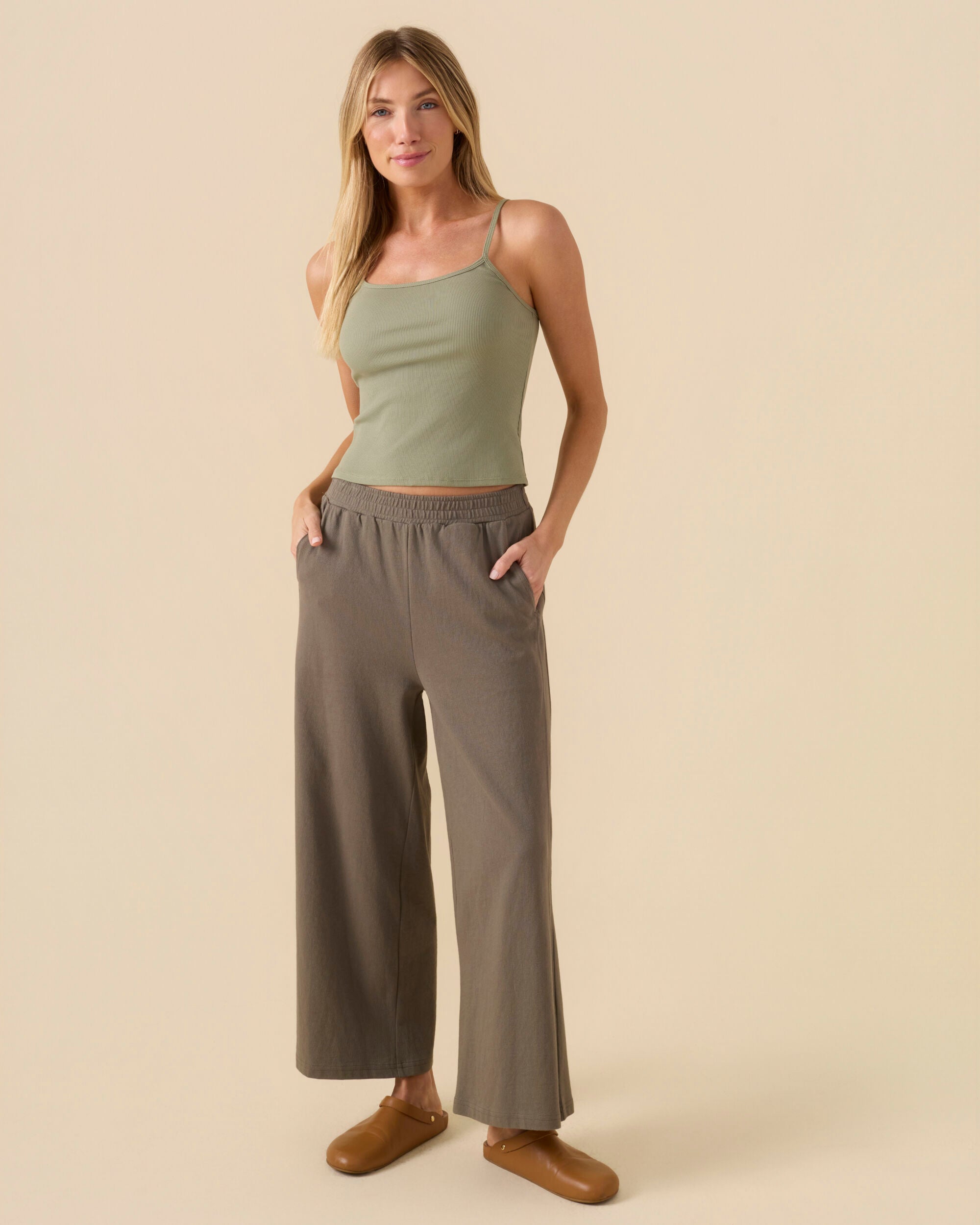Sojourn Ribbed Crop Tank