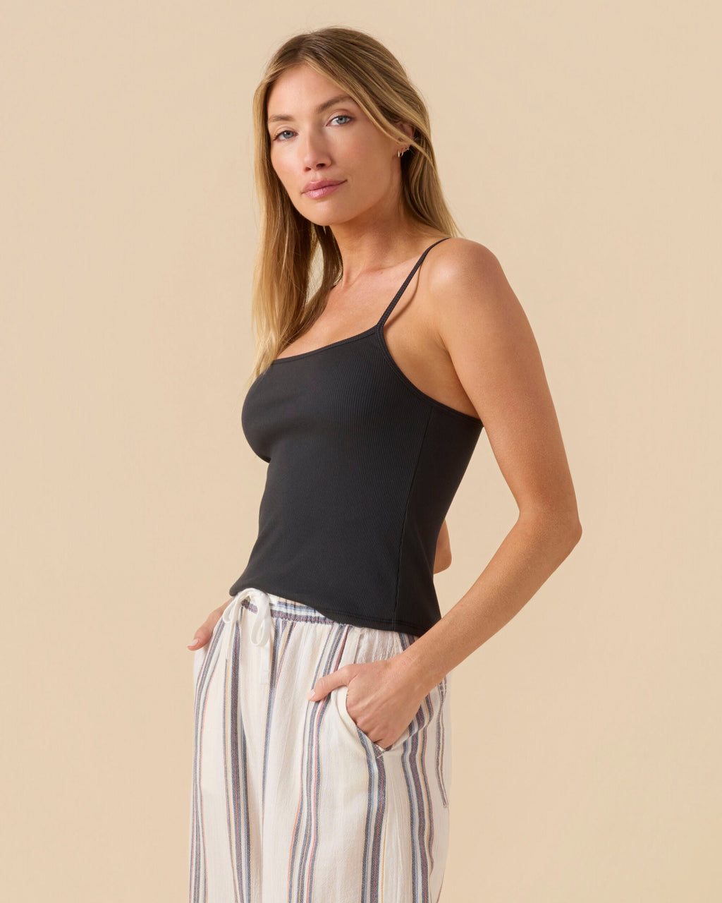 Sojourn Ribbed Crop Tank