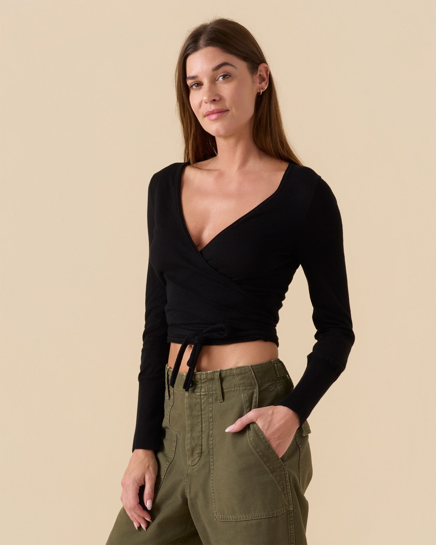 Sol Wrap Sweater