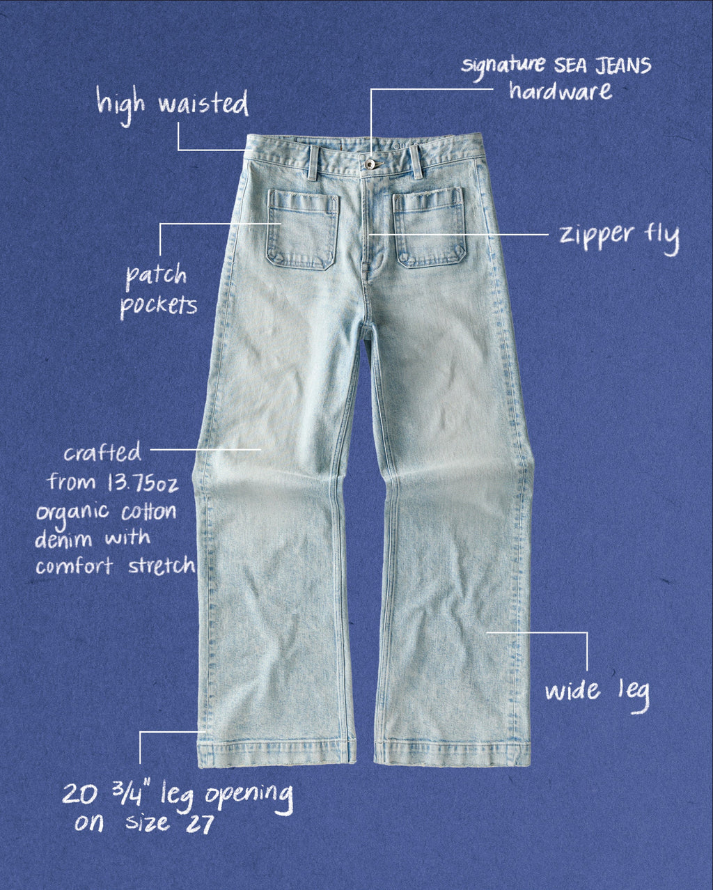 The Isla Sailor Jean